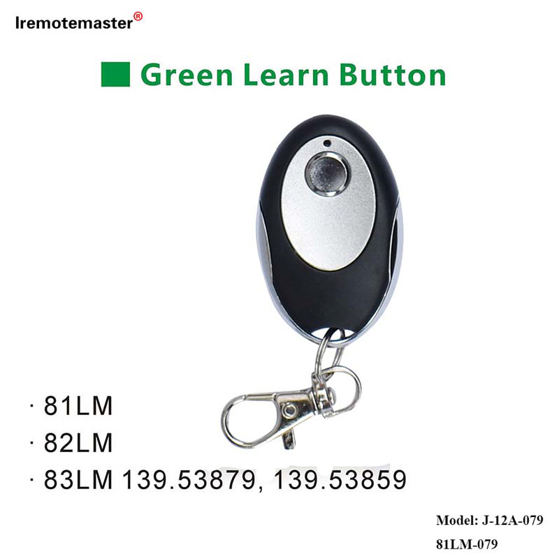 Za 81LM 82LM 83LM Green Learn Button 390MHz kapija vrata daljinski zamjena